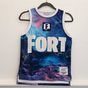 Vintage Fortnite Tank Jersey HGC x Headgear Classics Epic Games 2017 Size M